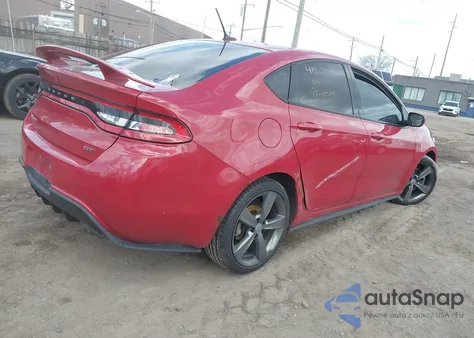 2015 Dodge Dart Gt из США, поврежденный, VIN 1C3CDFEB3FD141987